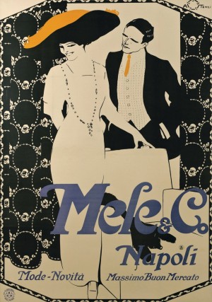 Vintage Poster for Italian Fashion Company